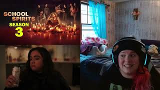 SCHOOL SPIRITS Season 3 Episode 3 REACTION!!! The Halls Have Eyes