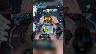 🔥⚡ GAN V100 vs RS3M V5 MAGLEV practice race focused on discipline #SpeedCubing