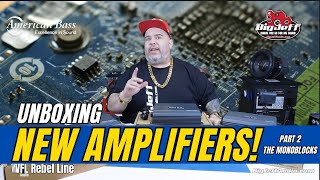 Are These The Coolest Amps Coming Out This Year? American Bass VFL Rebel Line! Part 2