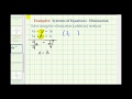Understanding the Elimination Method in Solving Linear Equations