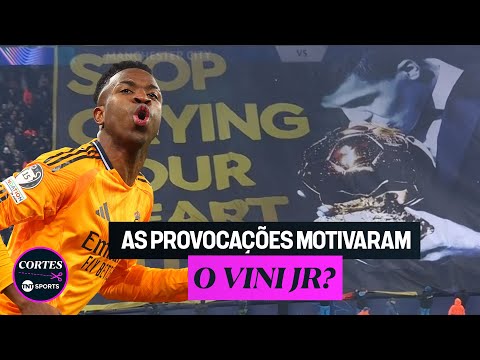 VINI JR FOI PROVOCADO E VAIADO PELA TORCIDA DO CITY, E RESPONDEU NA BOLA GANHANDO O MELHOR DO JOGO