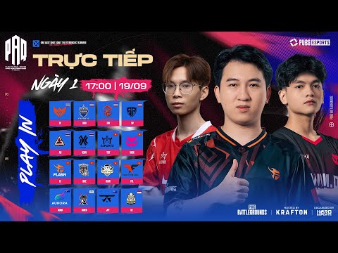 🏆 [VL PGS 2025 #2 APAC] PLAY-IN - NGÀY 1: TDT, WDE, FL, NHE, RUW, FFL, FS, BRU, AG, AURA, XMEN,...