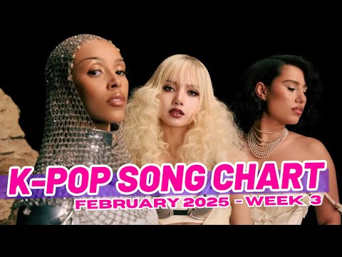 (TOP 100) K-POP SONG CHART | FEBRUARY 2025 (WEEK 3)