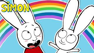 Waouh ! Un méga giga arc-en-ciel à la plage | Simon | Épisodes Complets | 1h | S3 | Dessin animé