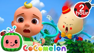 JJ's Saves Humpty Dumpty 🥚 CoComelon Animal Time Nursery Rhymes and Kids Songs | After School Club