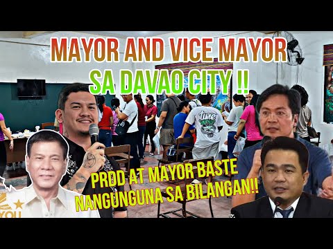 LIVE:Bilangan sa Pagka Mayor at Vice Mayor sa Davao City!Mag amang Duterte tinambakan ang Team Nogie