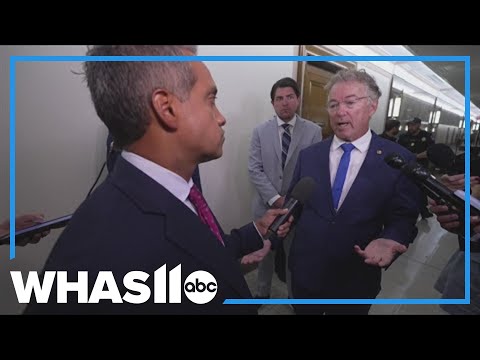 YouTube video thumbnail: Kentucky Sen. Rand Paul Calls New Sanctions Bill on Russia 'Dangerous'
