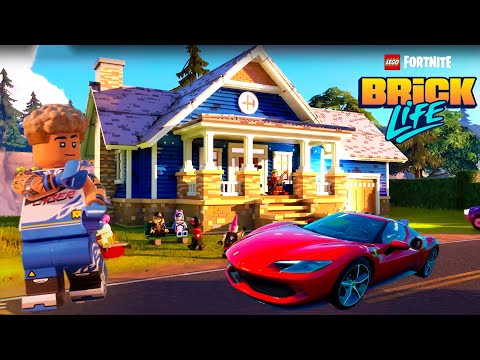 FORTNITE ROLEPLAY: ROBÉ EL BANCO CENTRAL PARA COMPRAR EL FERRARI Y LA MEJOR CASA