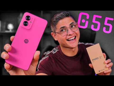 NOVO Moto G55 da MOTOROLA! Unboxing e Impressões