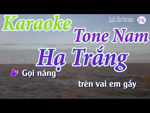 Karaoke Hạ Trắng (Bossa Nova) – Tone Nam(La Thứ Am) – Quốc Dân Karaoke