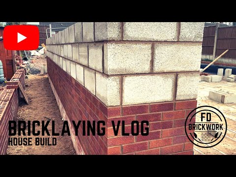 Bricklaying Vlog - House Build - Part Two