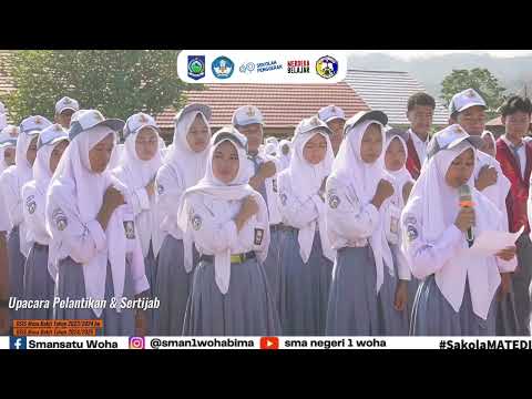 Upacara Pelantikan dan Serah Terima Jabatan OSIS