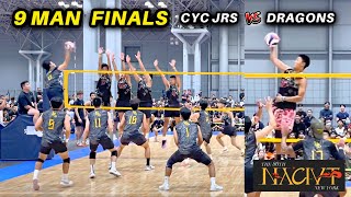 Outside Hitter Cramps and Comes Back | NACIVT 2025 FINALS : CYC Jrs vs Dragons
