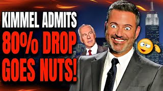 Jimmy Kimmel LOSES HIS MIND! Admits 80% DROP in ABC Views! Yet STILL Claims More Views than Carson!