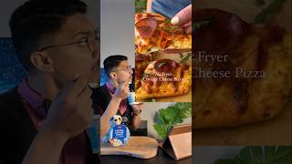 🍕 Air Fried Cottage Cheese Pizza ⁉️
