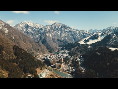 I went to a small onsen town at the end of the winter | Japan travel vlog