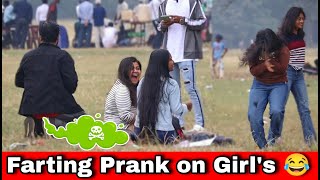 FARTING PRANK ON CUTE GIRL'S | BEST FUNNY PRANK VIDEO 2023| PRANK INFINITY