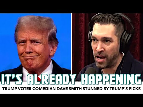 Trump Voter Comedian Dave Smith Stunned By Trump's Early Moves