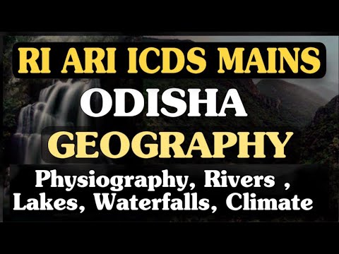 ODISHA GEOGRAPHY MCQs for RI ARI Exams 2025 II By Rajat Sir