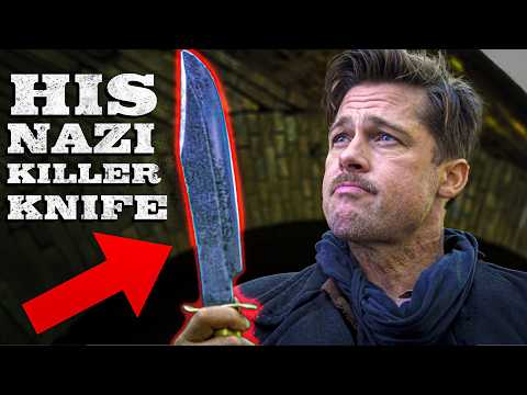 The Inglorious Bastards Nazi Killer! Brad Pitt’s Knife TESTED!!