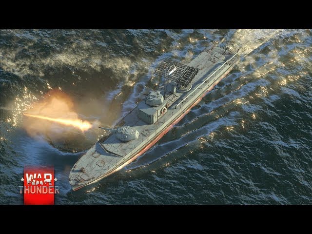 War Thunder Ships Gameplay | Destroyers Are Awesome!