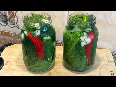 МАЛОСОЛЬНЫЕ ОГУРЦЫ по МАМИНОМУ РЕЦЕПТУ можно есть на следующий день! Хрустят так, что не передать!