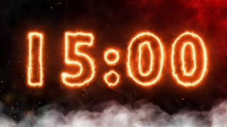 15 Minute Countdown 🔥FIRE Timer