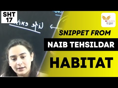 WHY HABITATS MATTER | SHORTS FROM OUR NAIB TEHSILDAR BATCH | SHT17