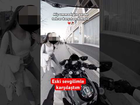Az kalsın eski sevgilime çarpıyordum #motobike #motorcycle #motovlog #smartphone #motovlogger