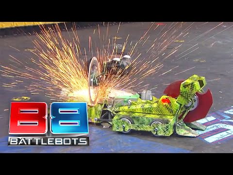 Skorpios vs. Death Roll vs. Bucktooth Burl | Season 2: Exhibition Rumble | Battle Bots