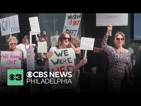 YouTube video thumbnail: Hairstylists Protest Unpaid Wages in Delaware After Sudden Closure of Currie Hair, Skin & Nails