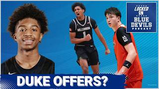 BOOM: Duke Hoops OFFERS Elite Talent AJ Williams, Colton Hiller and Adan Diggs in RECRUITING Blitz