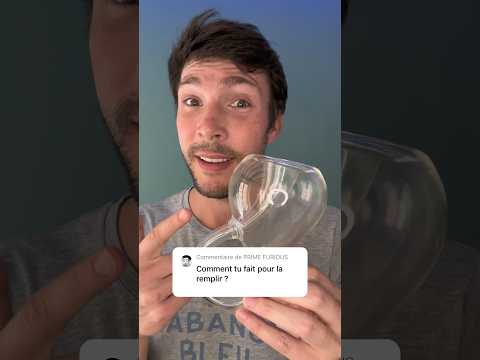 Peut-on remplir la bouteille qui ne se rempli pas? T’as une idée ?💡 (bouteille de klein)