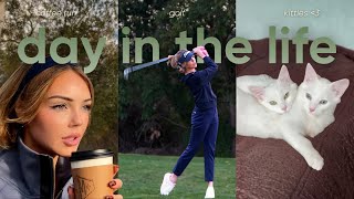 spend the day with me in acegolfs + meet the kittens :)