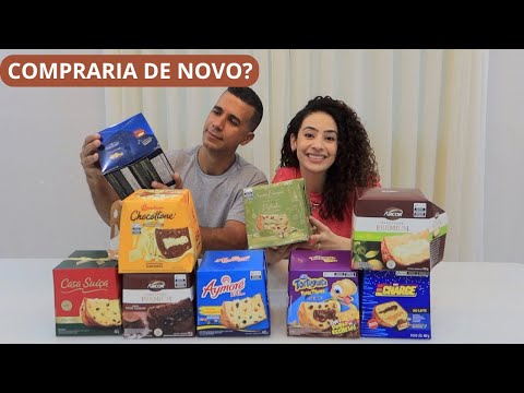 PROVANDO PANETONES DE MERCADO, SERÁ QUE GOSTAMOS?