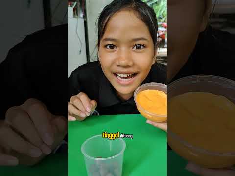 MEMBUAT THAI TEA DARI SLIME DAN CLAY | BERHASIL GAK YAA ⁉️ #slime #clay