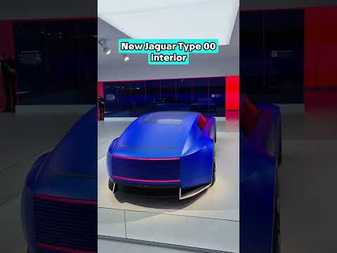 New Jaguar Type 00 interior! 😮