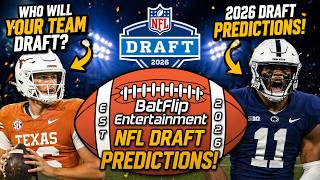 2026 NFL MOCK DRAFT! (B.E. College Football Show Show)