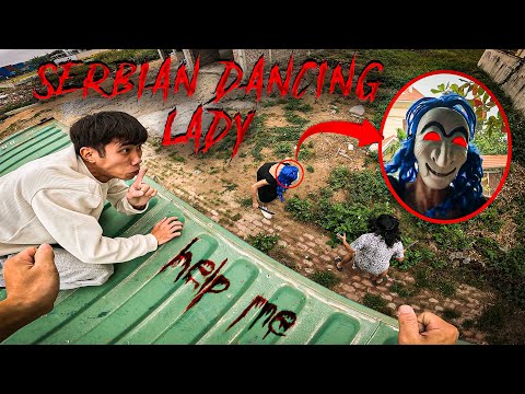 SERBIAN DANCING LADY REAL LIFE ESCAPE 61.0 | Horror Parkour Pov Short | Bubbles 3Run