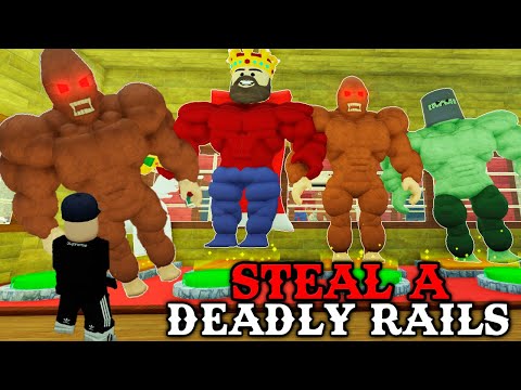 Robo a BigFoot y los Mejores Rieles Muertos en Steal A Deadly Rails 😱🚂