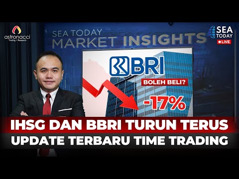 IHSG TURUN TERUS! KAPAN WAKTU TERBAIK BELI BBRI DAN BMRI ?