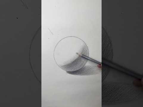 Hướng dẫn vẽ khối cầu siêu dễ dành cho người mới học vẽ #drawing #drawpencil #art #huongdan