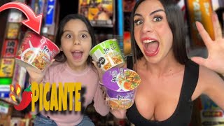 PROBAMOS RAMEN POR PRIMERA VEZ CON MI HERMANA