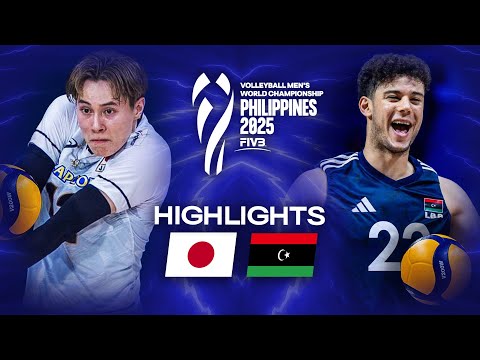 Japan 🇯🇵 vs. Libya 🇱🇾 - Highlights | Men