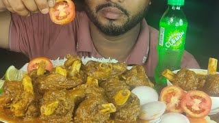 SPICY MUTTON CURRY RICE WITH SALAD EATING SHOW @HUNGRY PIRAN