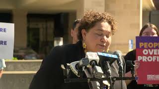 Protest over Mayo Clinic closures