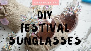 DIY Festival Sunglasses