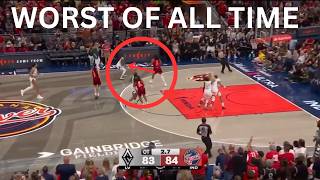 STEPHANIE WHITE is one of the worst basketball coaches you will ever see vs. ACES