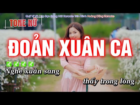 Đoản Xuân Ca Karaoke Tone Nữ – Rumba Nhạc Tết Cực Hay – Hoàng Dũng Karaoke