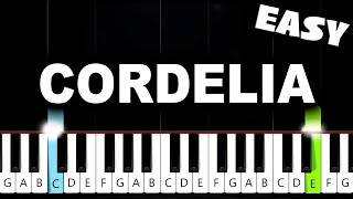 Juan Arenosa - Cordelia - EASY Piano Tutorial